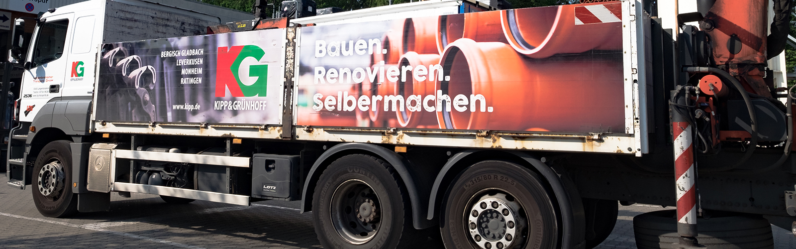 Lieferservice für Baustoffe & Schüttgüter in NRW